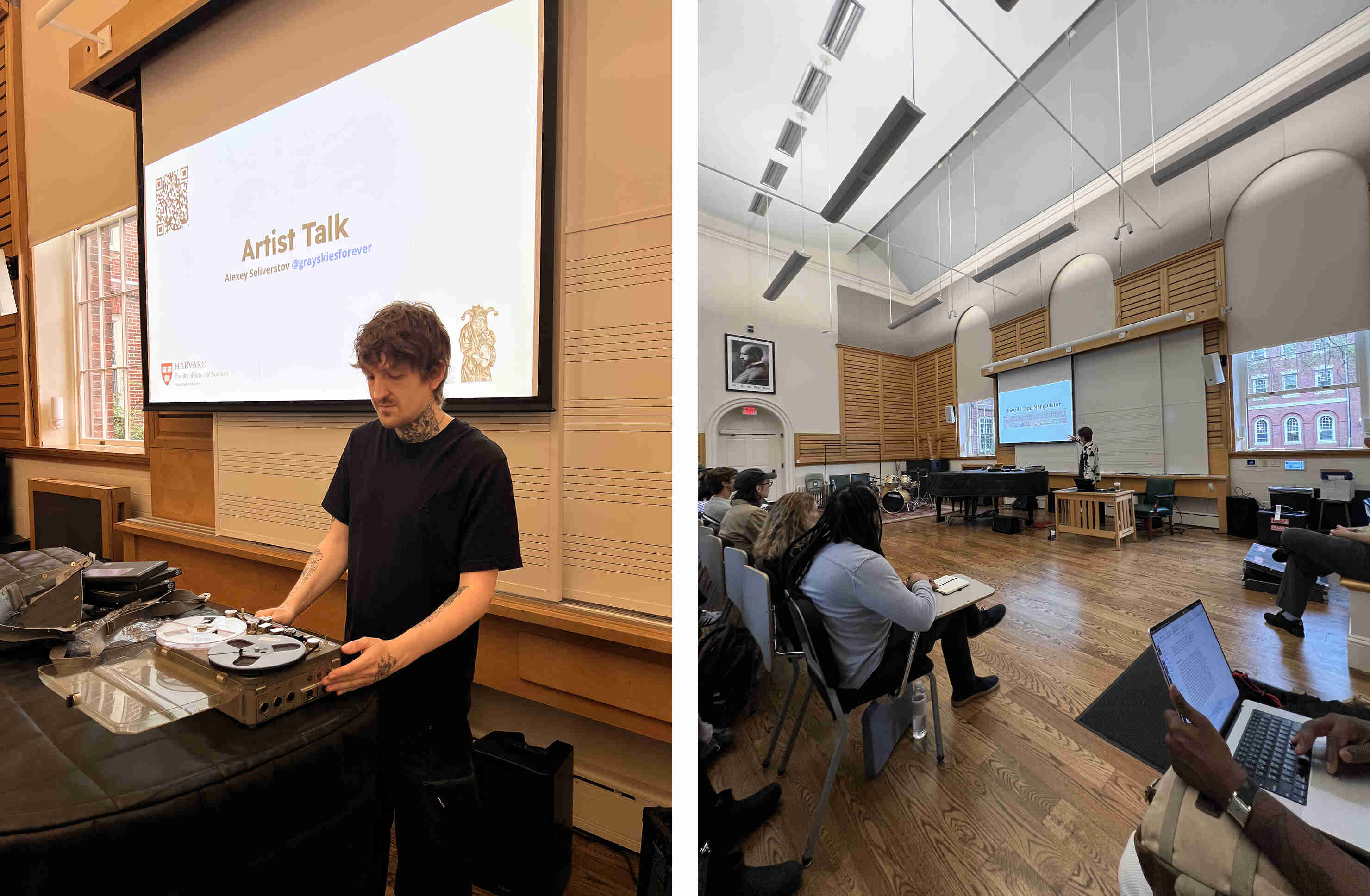 Harvard Sound Installation - Artist Talk