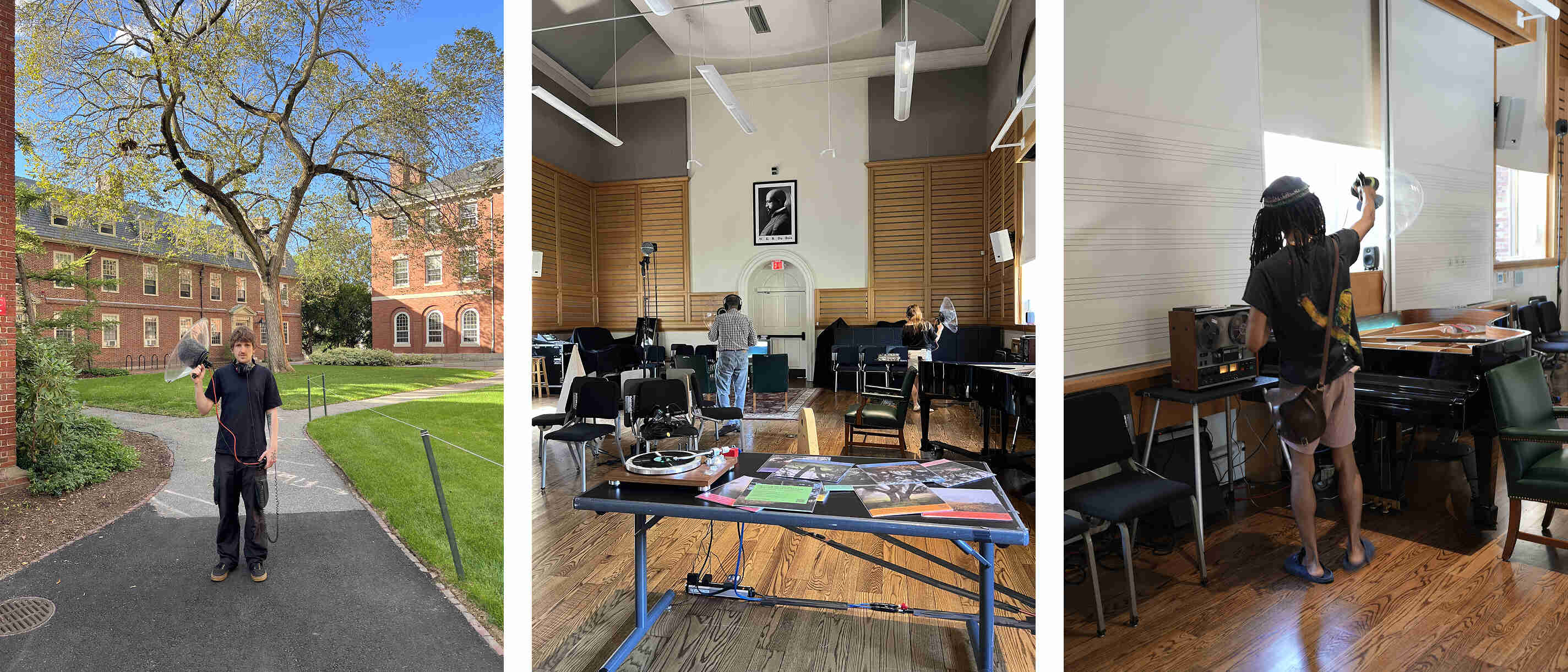 Harvard Sound Installation - The Collage Booth