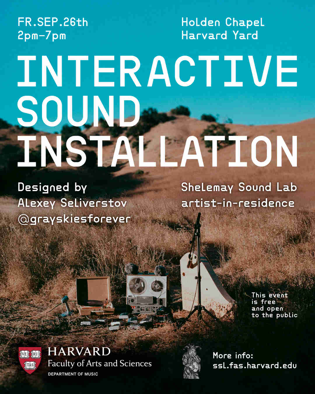 Alexey Selivertov – Harvard Sound Installation