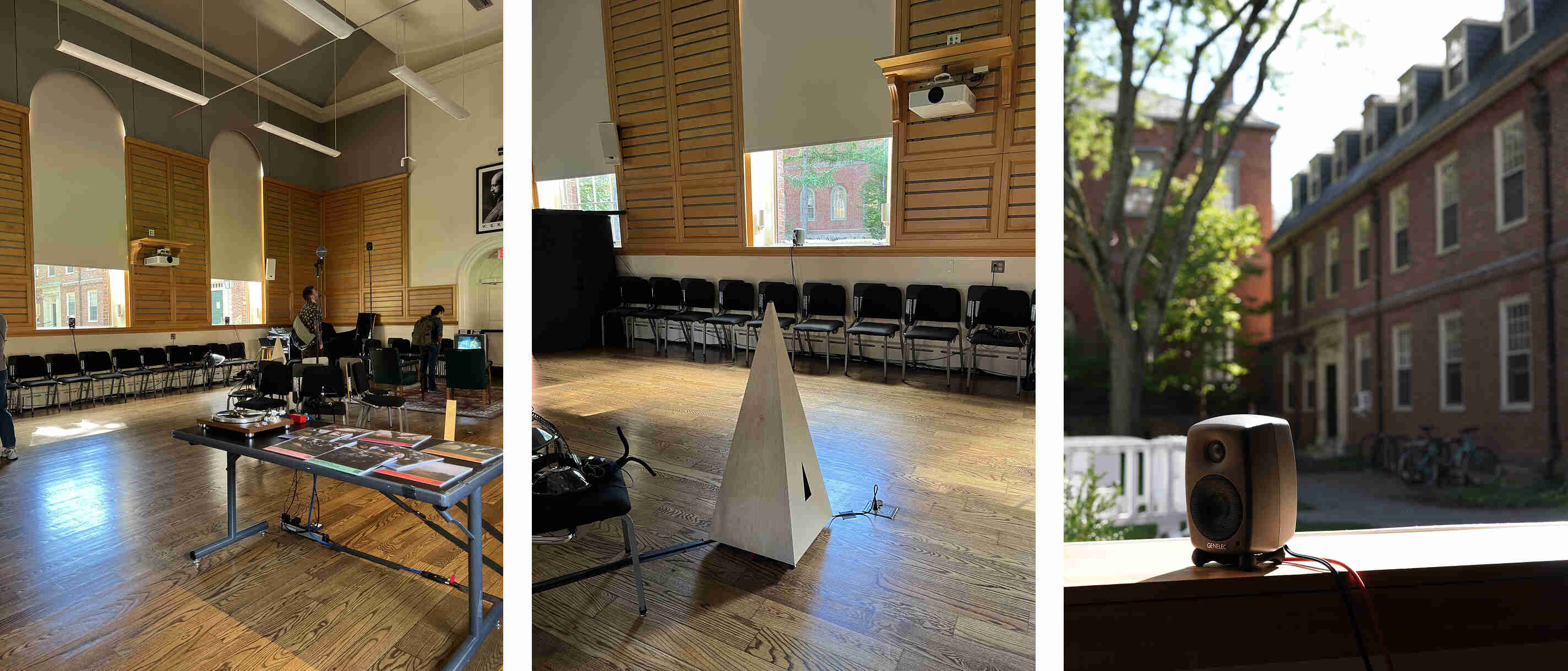 Harvard Sound Installation - Speakers