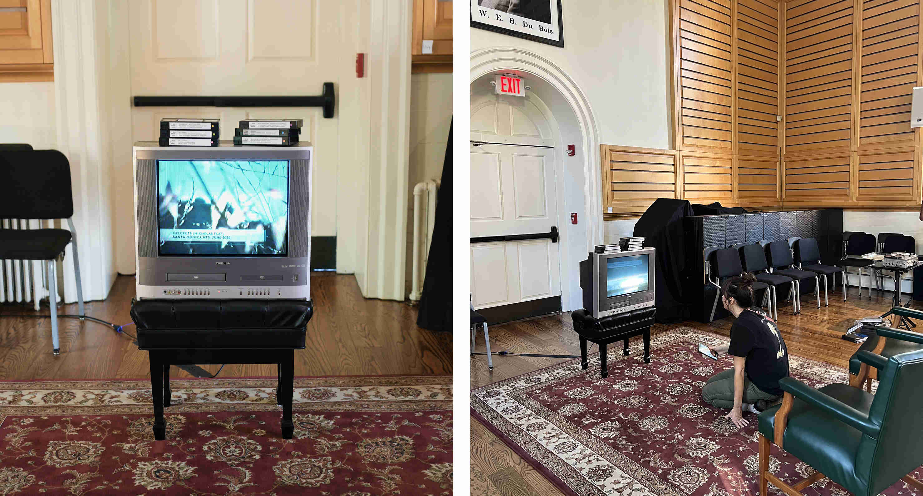 Harvard Sound Installation - VHS Station